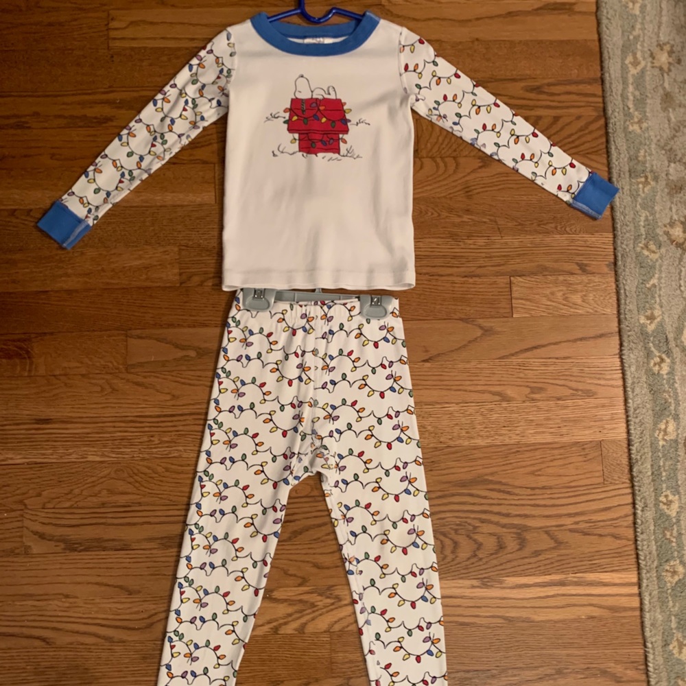 Hanna Anderson Snoopy Holiday PJs